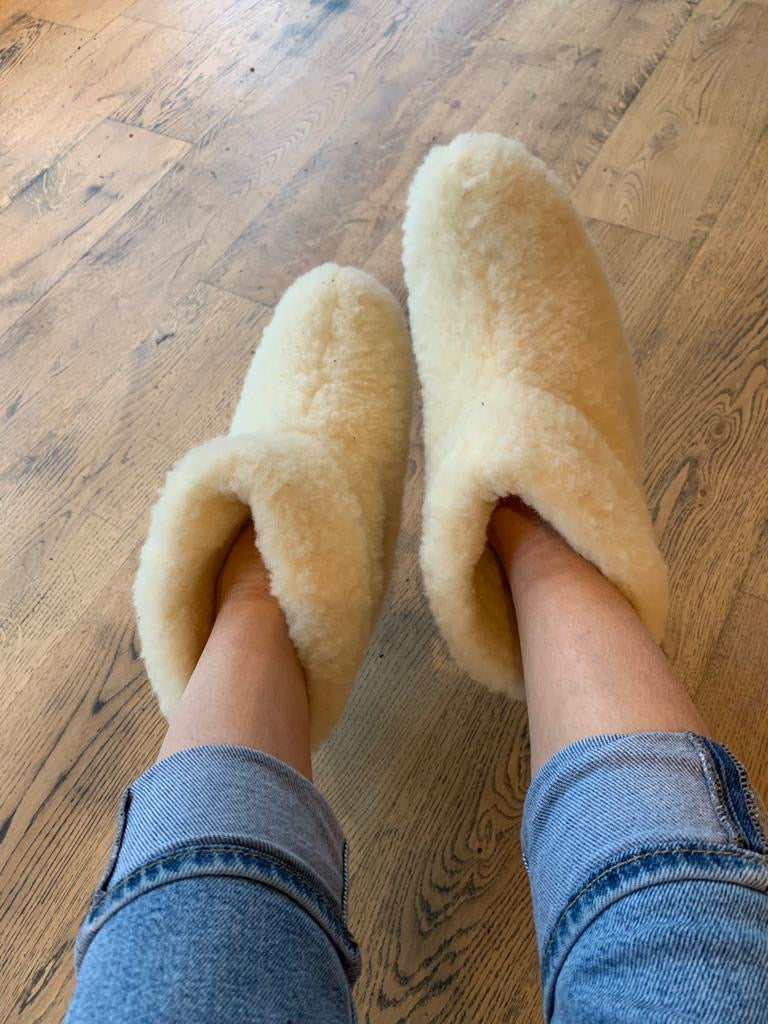 Alaska Paw Sloffen - Beige